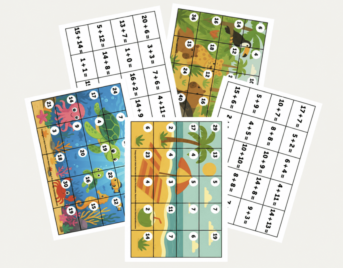 BONUS N° 4 : PUZZLES MATHÉMATIQUES
