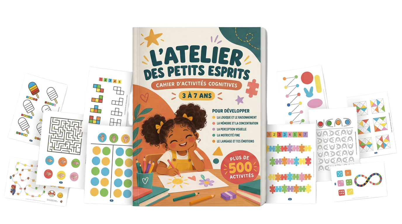 L’Atelier des Petits Esprits accompagné de fiches d’activités